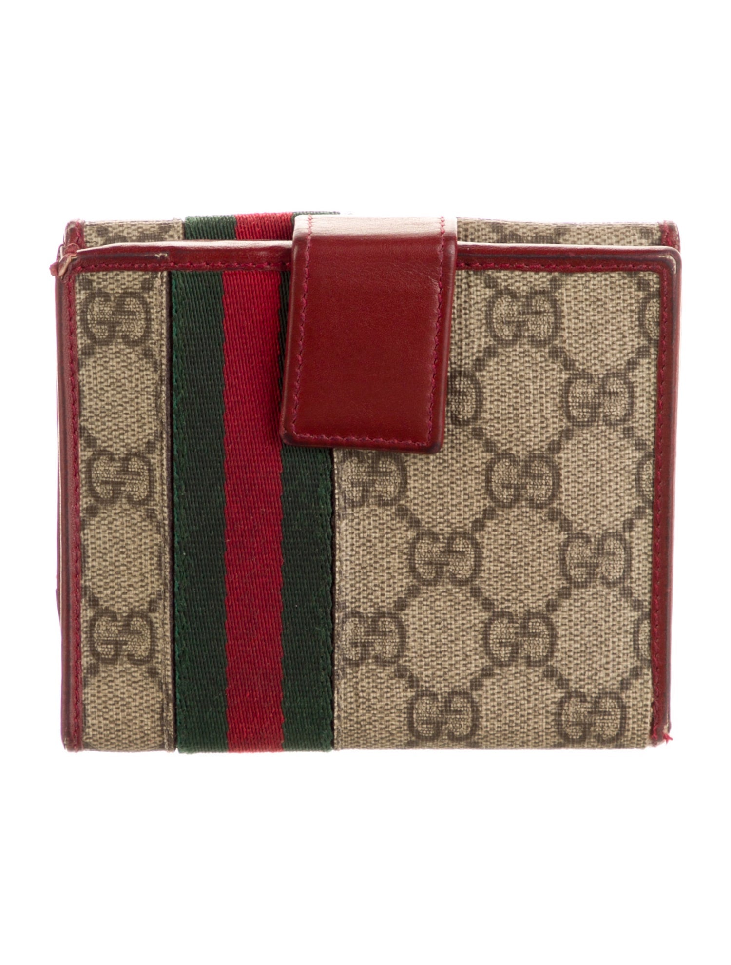 Gucci GG Supreme Compact Wallet